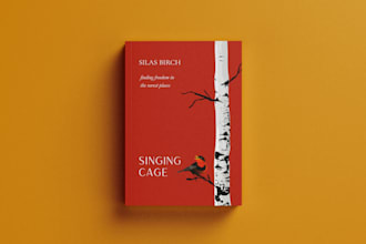 create your minimalist book cover