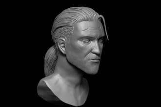 character modeling and sculpting for printing and digital purposes