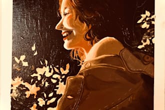 paint in impressionist or realistic styles