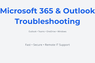 fix microsoft 365, outlook and teams issues remotely,