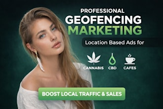 geofencing marketing location based ads campaign cannabis cbd oil restaurant