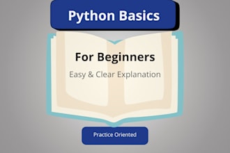 teach python basics for beginners in a simple way