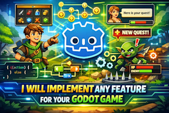 implement custom feature to your godot game