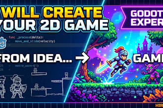 make full 2d game in godot with source code