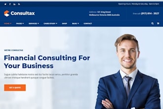 design squarespace financial advisor website wealth management consulting site