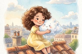 do watercolor illustration and children story book illustration