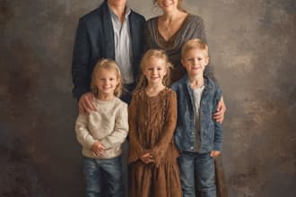 merge separate photos into a realistic couple portrait
