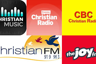 play your christian song on a leading christian radio