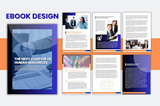 do creative lead magnet, ebook, work book and brochure design