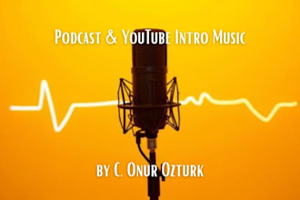 create a custom intro music for podcasts and youtube