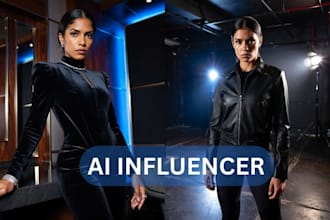 create realistic ai influencer model, ai sfw, ai nsfw, fanvue