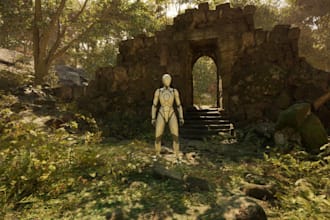 design professional 3d game environment