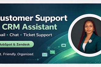 manage your customer support inbox, tickets, and hubspot CRM