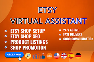 etsy shop overview and write etsy product listing SEO as etsy virtual assistant