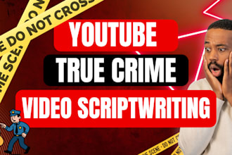 write true crime story scriptwriting for youtube video, bodycam podcast script