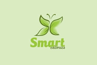 design healthy food restaurant logo