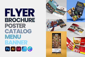 create a professional brochure design for your brand