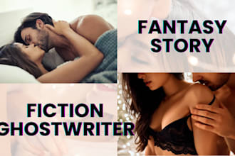 ghostwrite your epic fantasy fiction novel ebook short story