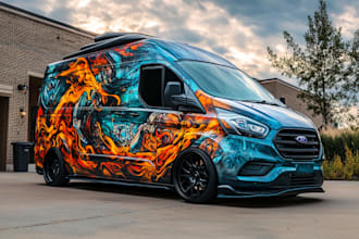 design car wrap, car livery, car decal, car sticker