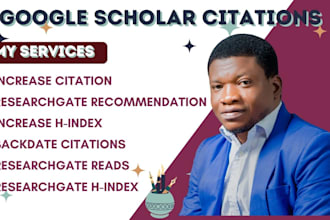 increase google scholar backdate current citations, journals using researchgate