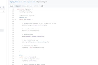 provide QA testing with selenium, appium, and manual testing
