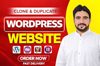 copy clone redesign your business website and landing page design