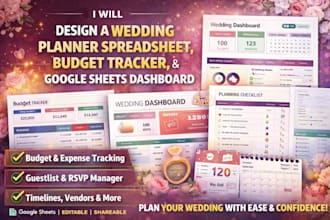 do wedding planner spreadsheet, budget tracker, google sheets wedding dashboard
