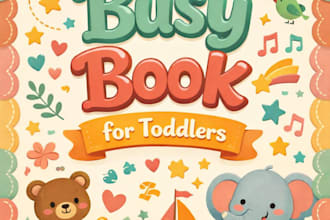 design fun and educational printable PDF workbooks for kids
