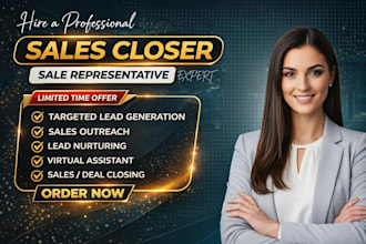 sales representative sales closer sales person b2b  sales online sales