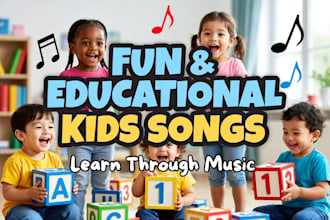 produce fun and educational kids songs for children