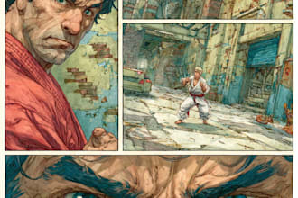 design characters and comic books
