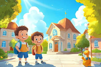 create children book illustrations