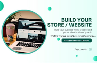 design or redesign gohighlevel kajabi systeme and wix websites for conversions
