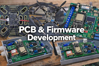 pcb design firmware development iot pcb microcontroller  embedded systems drone