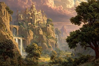 do the landscape illustration or concept art for you