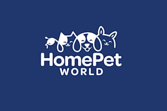 design retail pet products logo