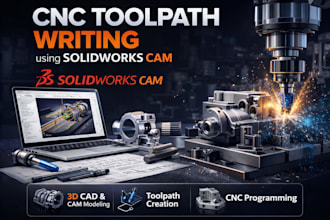 do cnc programming and extract g code, toolpath