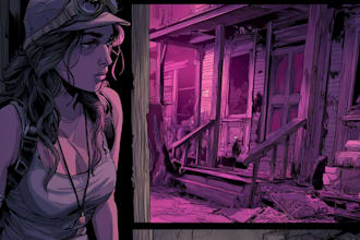 comic book illustration with comic book illustrator