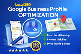 provide local SEO google business profile optimization