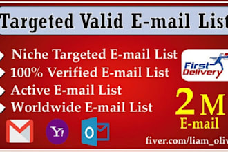 build niche targeted email list for email marketing
