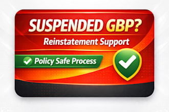 reinstate suspended google business profile gbp