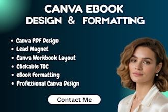 canva ebook design ebook formatting canva workbook lead magnet canva pdf design