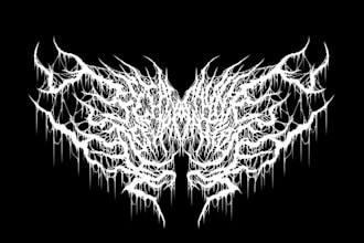 create original metal font logo and symbol design
