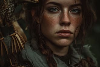 do realistic or fantasy portrait