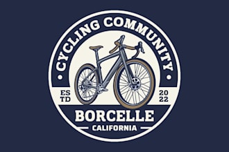 do modern cycle logo design for your business