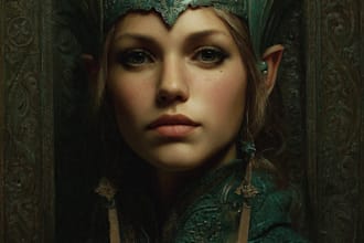 draw anime, realistic portrait or dnd character