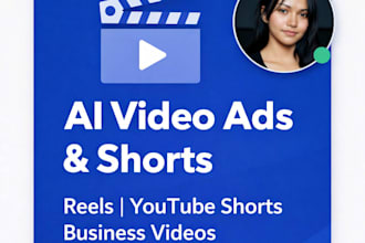 create ai video ads, reels and youtube shorts