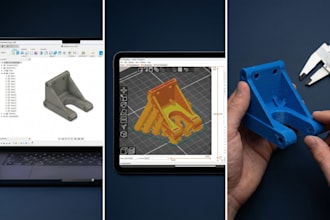 do 3d cad design and product rendering in solidworks