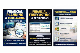 do financial planning, forecasting and financial projections