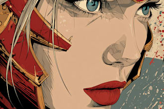 design characters and comic books